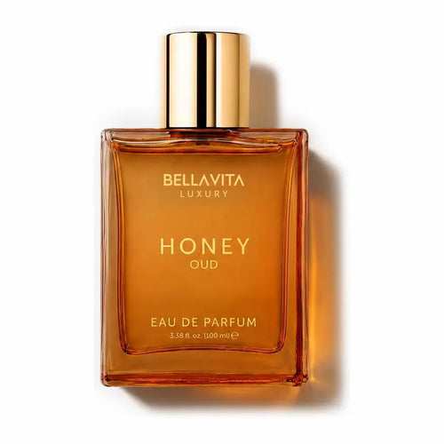 Bella Vita Luxury's Honey Oud | Eau de Parfum 100ml (3.4 fl oz) | Patchouli, Vanilla, Bergamot | Floral & Spicy | Made with Clean & Vegan Essentials Oils | Cruelty Free Fragrance Perfume